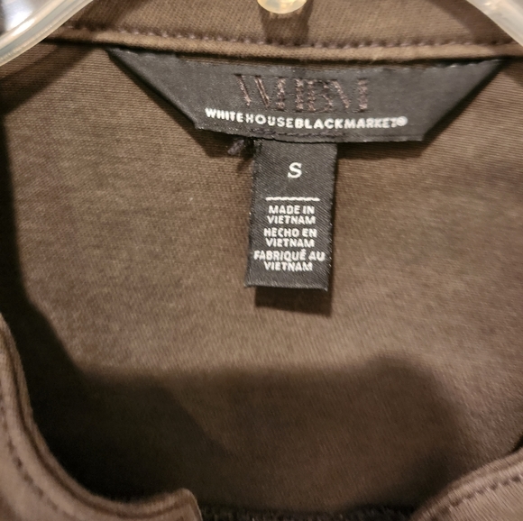 White House Black Market Olive Jacket - Picture 4 of 4